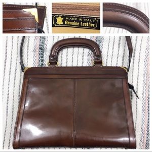 Leather Purse MADE IN ITALY Genuine Leather